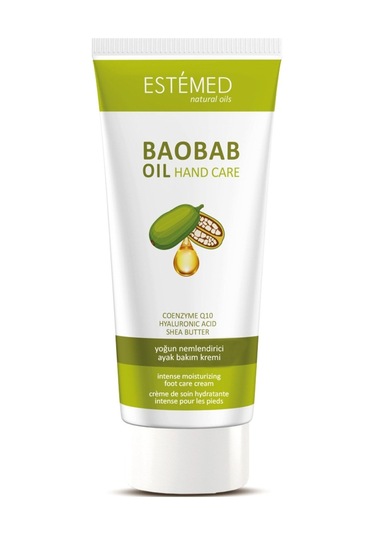 Estemed Yoğun Nemlendirici Ayak Bakım Kremi & Baobab Intense Moisturizing Foot Care Cream 50ml