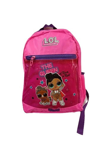 Lol Lisanslı Kaliteli Sırt Çantası İlkokul Pembe -5