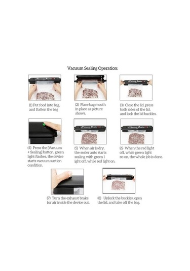 Novahub Gıda Vakum Mühürleyen Tasarruf Makinesi Ev Sızdırmazlık Sistemi Yemek Taze Tasarruf Ambalaj Gıda Mühürleyen Vakum Mühürleyenler