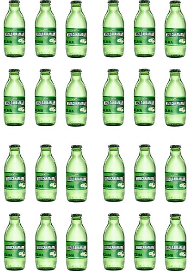 Kızılcahamam Çamlık Elma Aromalı Maden Suyu 200 Ml X 24 Adet