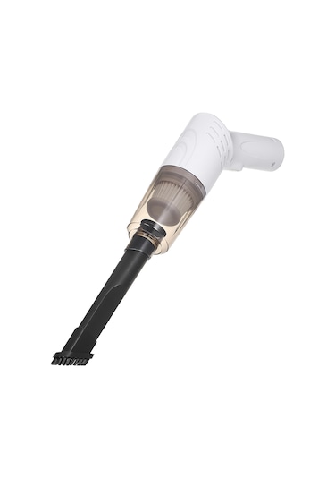 Shineyee Taşınabilir Usb Şarjlı Araç Vakumu - 5000pa Güçlü Emiş, 3 Nozullu Ve Bükülebilir Sap