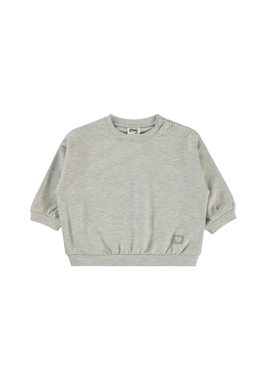 Civil Baby Kız Bebek Sweatshirt 6-18 Ay Karmelanj Karmelanj