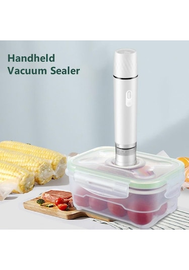 Sones El Tipi Vakum Makinesi Şarj Edilebilir Gıda Muhafaza Sıkıştırma Depolama Makinesi