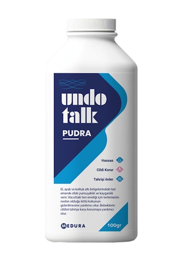Undo Bebek & Yetişkin Hassas Talk Pudra 100 Gr - 1 Adet