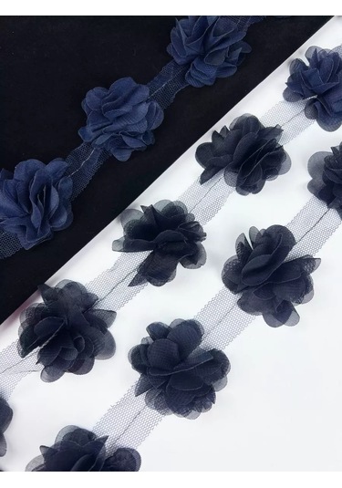 Slubov'u Çiçeklerden El İşi Ve Dikiş Şeridi 1m 256868560