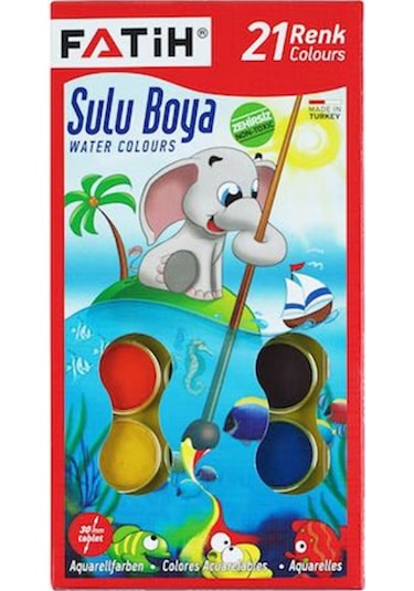 Fatih Sulu Boya K-21 Big Size 21 Renk