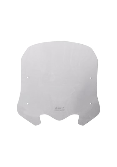 GP Kompozit Honda SH 125 2024-2025 Uyumlu Kısa Ön Cam Füme 41 cm