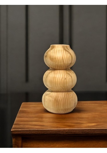 Kılıc Ahşap- Ahşap Vazo