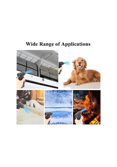 Araç Ev Ve Elektronik Temizliği İçin Güçlü Şarjlı Hava Üfleme Makinesi 130.000 Rpm Turbo Fan Blower