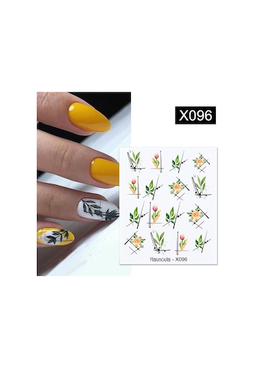 Su Transferli Nail Art Sticker X096 52340-16
