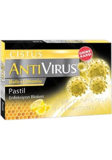 Cistus Pastil Ballı Limonlu