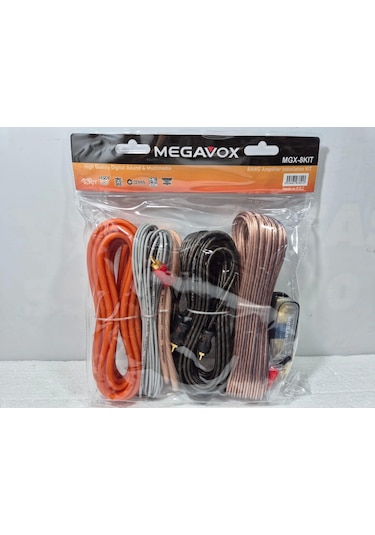 Amfi Kablo Seti 8 Ga - Y Kablo Hediyeli - Kaliteli Anfi Kablosu Takımı - Tam Set