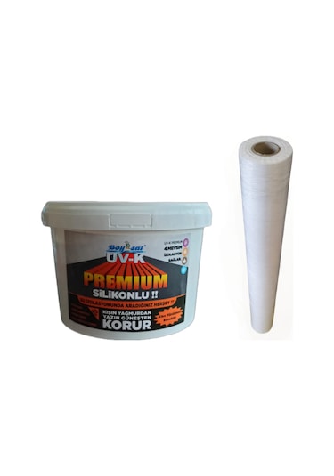 Avantajlı Paket Uv-K Premium Silikonlu Su İzolasyon Boyası 7.5 Kg