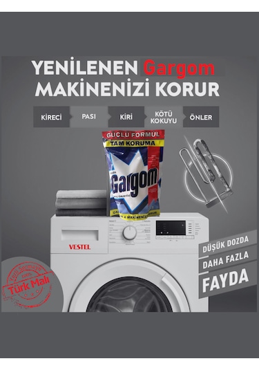 Gargom Kireç Önleyici 8 x 500 G