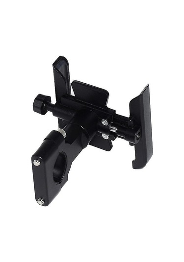 Qingmipy Honda Pcx 125/150 İçin Cnc Alüminyum Siyah Motosiklet Telefon Tutucusu - Dayanıklı Ve Kolay Kurulum