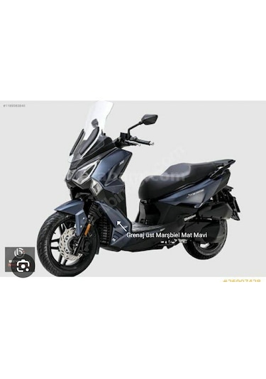 Sym Joyride 300 Ön Grenaj Üst Marşbiel Mat Mavi