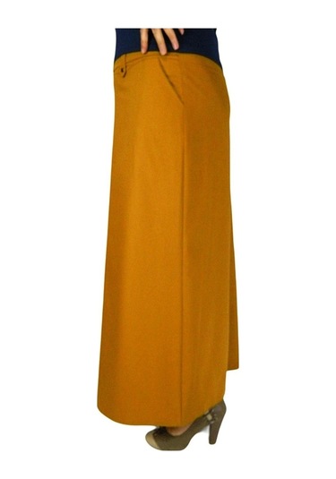 Kadın Kumaş Uzun Etek Erm110