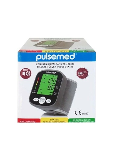 Pulsemed Konuşan Bilekten Dijital Tansiyon Aleti Bsx322