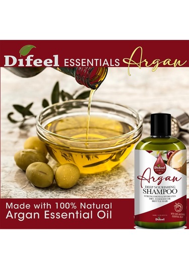 Difeel Essentials Argan Yağlı Besleyici Şampuan 360ML