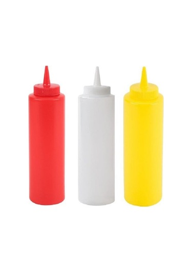 Ketçaplık Mayonezlik Hardallık 3'lü 500 Cl
