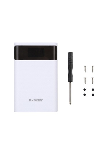 Novahub 4x18650 Dıy Hızlı Şarj Power Bank, Usb Çıkışlı, Ekranlı Kutu