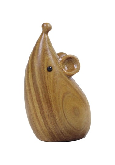 Suntek Magideal Ahşap Hayvan Heykeli Kapalı Ofis Ev Dekor Için