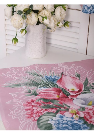 Kuz'kina Hatka 3 Parçalık Mutfak Havlusu Seti 224582756 Pembe