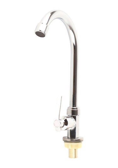 Springsun Zink Alaşımlı G1/2" Rosetli Tek Soğuk Su Lavabo Musluğu Hortum Yok