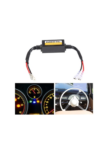 Konesam Led Far Ve Sis Farı Hatası Giderici Decoder Seti 2 Adet - Canbus Uyumlu, Titreme/radyo Paraziti Sorunları Çözücü, Plug&play