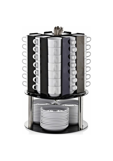 Döner Fincan Ve Tabak Standı