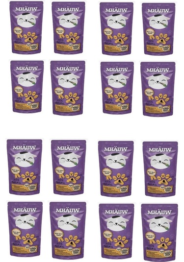 Mhauw Yürekli Kedi Çorbası 16 x 80 G