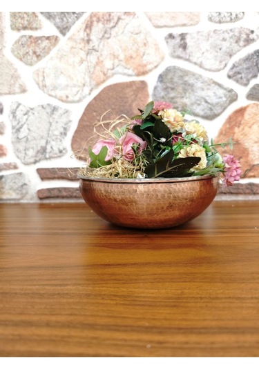 Modabakir Dekoratif Kase Bakır