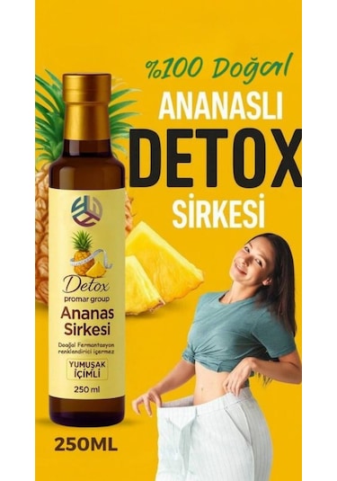Promar  Tropikal Meyve Sirkesi 250 ML + Ananas Sirkesi 250 ML
