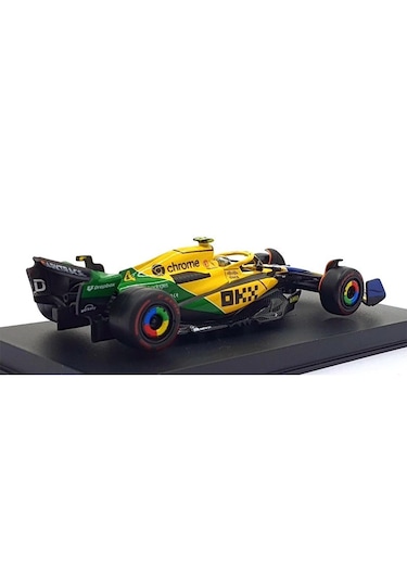 1:43 Burago 2024 Mclaren Mcl38 Team Mclaren 4 - Lando Norrıs - Monaco Gp