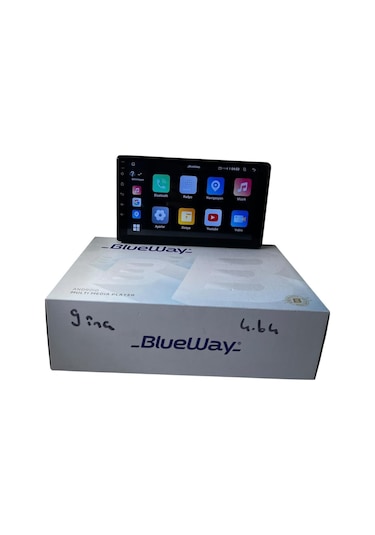 Toyota Corolla 2017-2018 Blueway 4-64 Profesyonel Oem Multimedia 9"