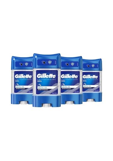 Gillette Arctic Ice Erkek Jel Stick Deodorant 4 x 70 ML