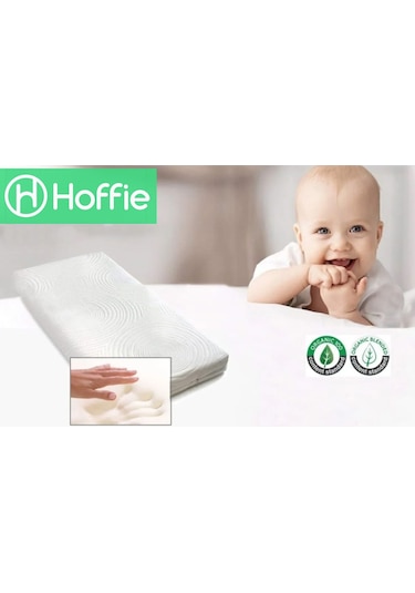 70x110 10 Cm Premium Bebek Yatağı Ortopedik İşbir Park Beşik Park Yatak Yatağı Çantalı 70x110cm Beyaz
