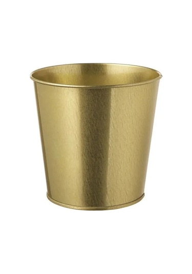 Ikea Daıdaı, Dekoratif Çelik Saksı, Pirinç Rengi, 12 Cm