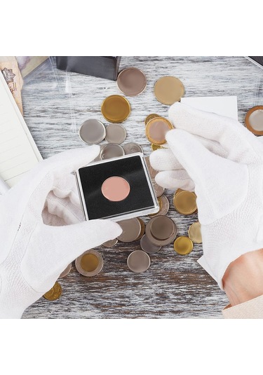 Anjiexun 20 Adet Gümüş Dolar Madeni Para Tutucu, 2 X 2 Yarım Dolar Madeni Para Tutucu, 18,5 Mm Diğer