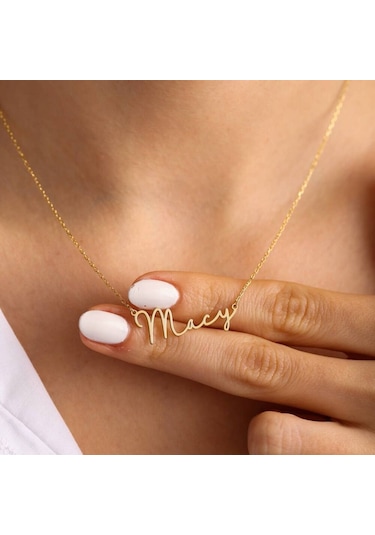 İsimli Altın Kolye T12822