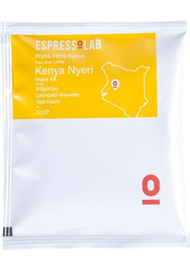 Kenya Nyeri Imara Ab Pratik Filtre Kahve - 5'li Paket | Hızlı Ve Kolay Demleme