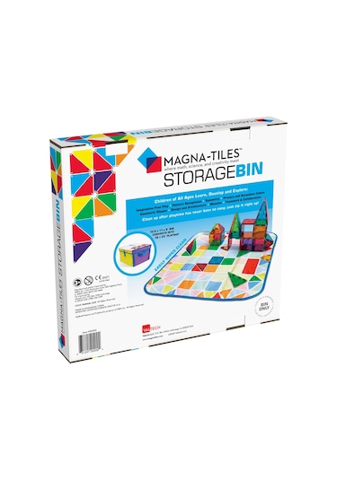 Magna-tiles - Saklama Kutusu & Oyun Matı