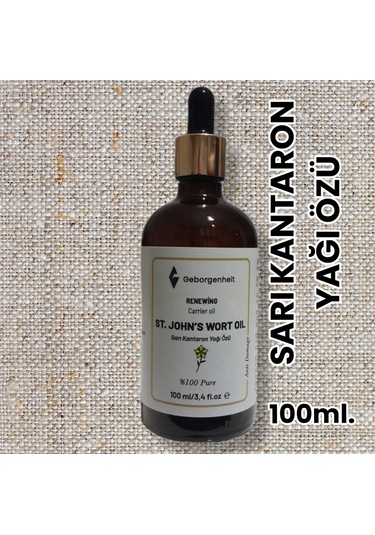 Geborgenheit Sarı Kantaron Yağı Özü 100 ML