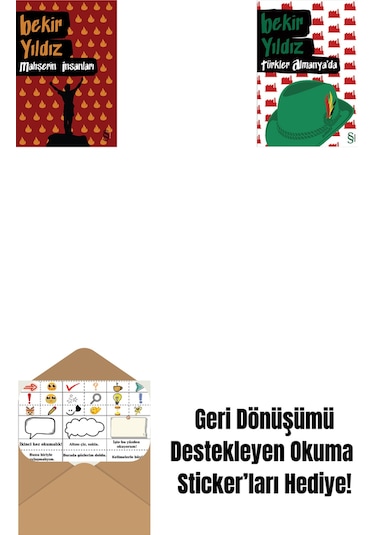Mahşerin İnsanları + Türkler Almanya'da + Okuma Sticker'ları