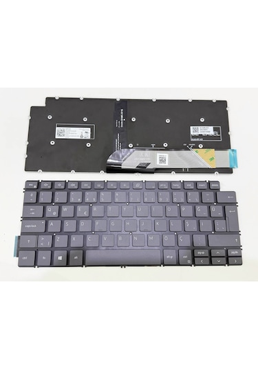 Dell Vostro 3400 3401 3405 İle Uyumlu Notebook Klavye - Tuş Takımı / Siyah - Tr - Backlit