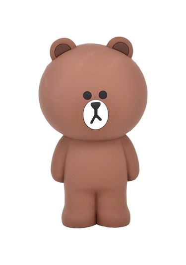 Sevimli 3 Boyutlu Ayı Şeklinde Silikondan Yapılmış Kalemlik Ve Okul Malzemeleri Saklama Kutusu - Pratik Ve Şık Tasarım Kahverengi