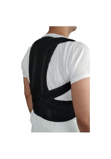 Dik Duruş Korsesi Balenli Ve Manyetik Özellikli Bel Sırt Korsesi Kadın Erkek Korsesi