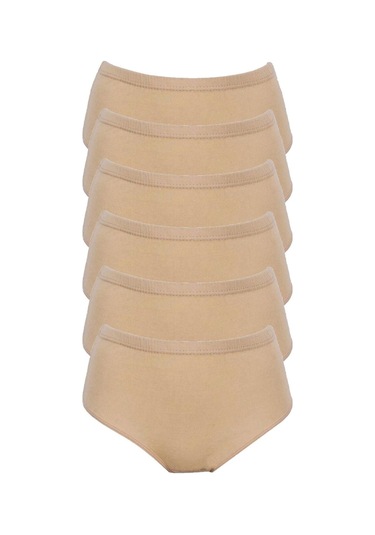 Iç Giyim Kadın Yüksek Bel Bato Külot 6'lü Paket 001