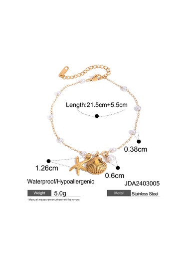 Taboshangwu Youthway Paslanmaz Çelik Yılan Zincir Halhal 2024 Şık Takı Doğal Taş Boncuk Kadınkırmızı Kırmızı