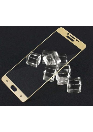 Galaxy C5 Pro Ekranı Tam Kaplayan Cam Koruyucu